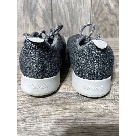 All Birds The Wool Runners Grey Marino Wool Running Shoes Women's Size 8 - Picture 5 of 7